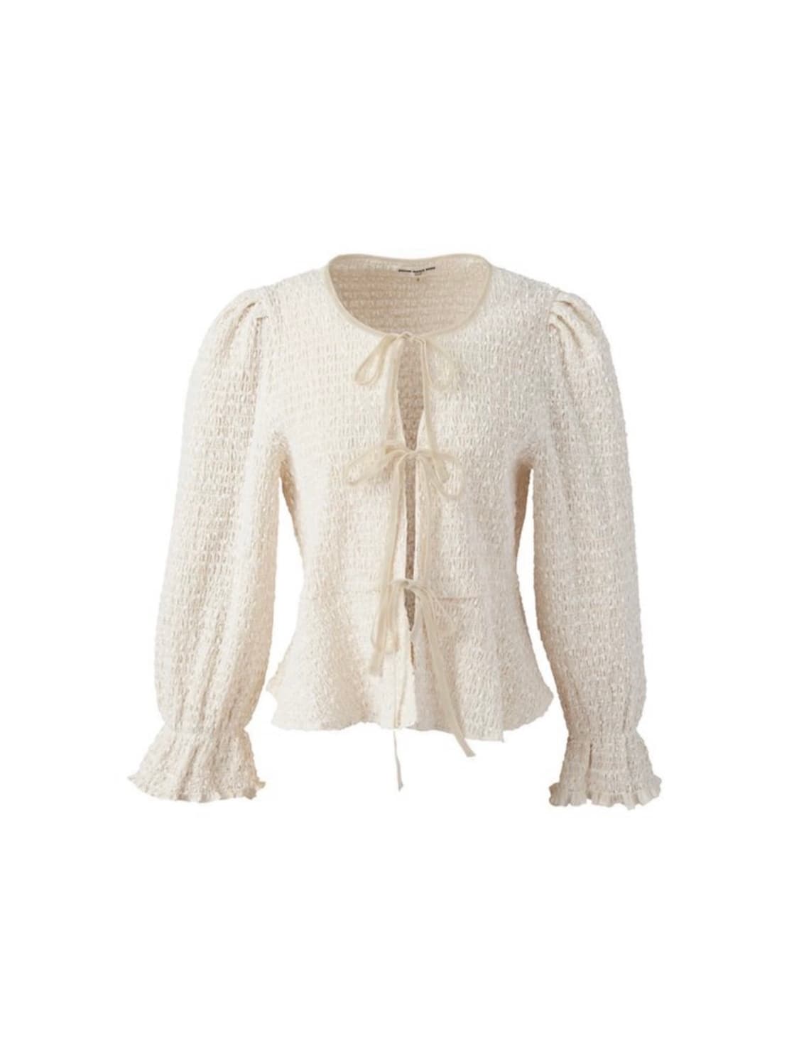 택O) [s] 유어네임히얼 싱그러운 블라우스 아이보리 상품이미지3