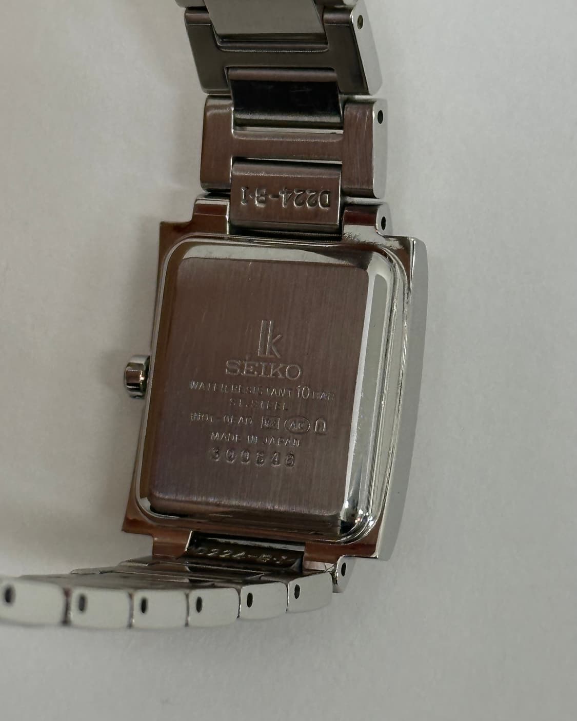 세이코 루키아 렉탱귤러 쿼츠 시계 상품이미지9