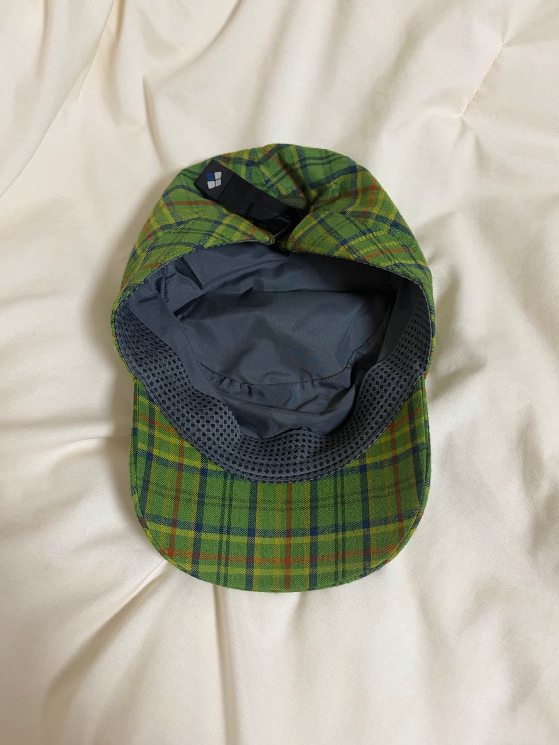 몽벨 캠프캡 체크 모자  상품이미지3