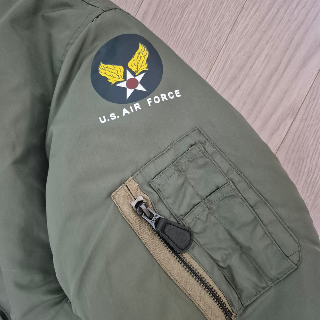 브론슨 ma-1 m사이즈 판매합니다.(중국버전) 상품이미지10