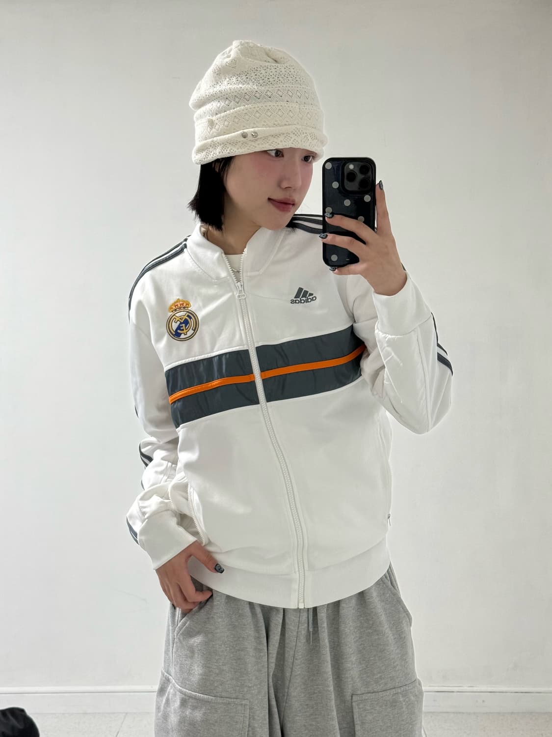 아디다스 화이트 레알마드리드 져지 상품이미지4