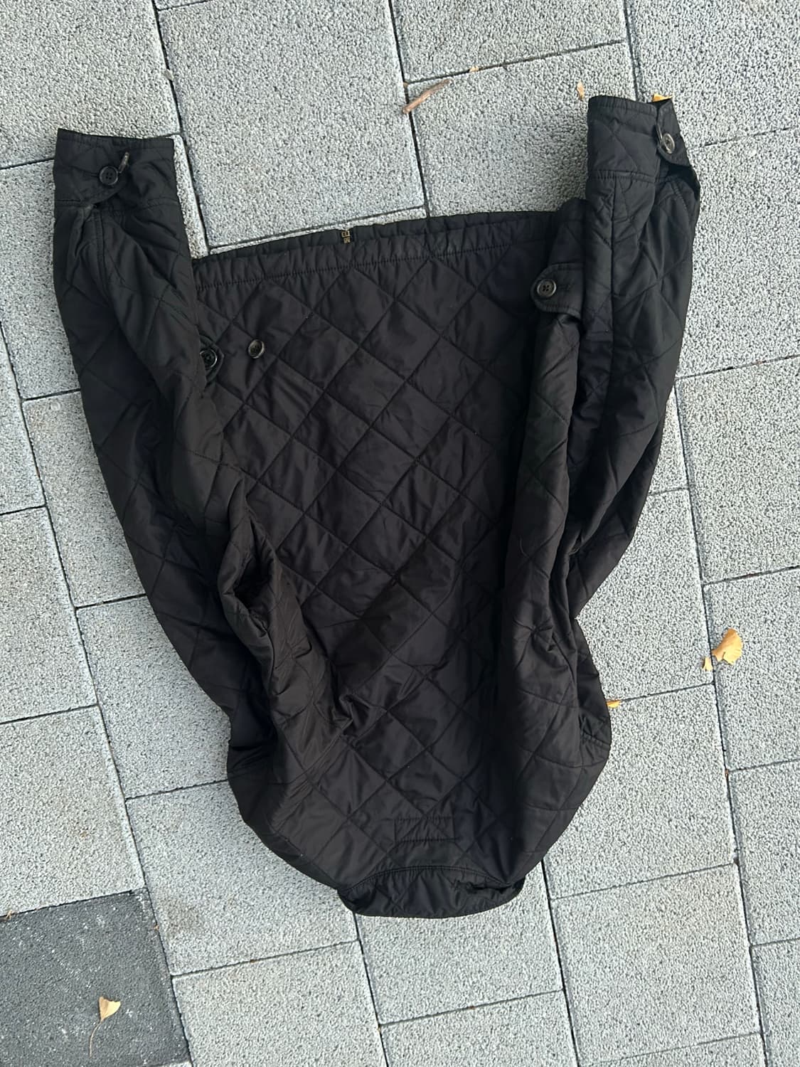 *rare* 폴로 퀄팅 블랙 경량패딩 상품이미지2