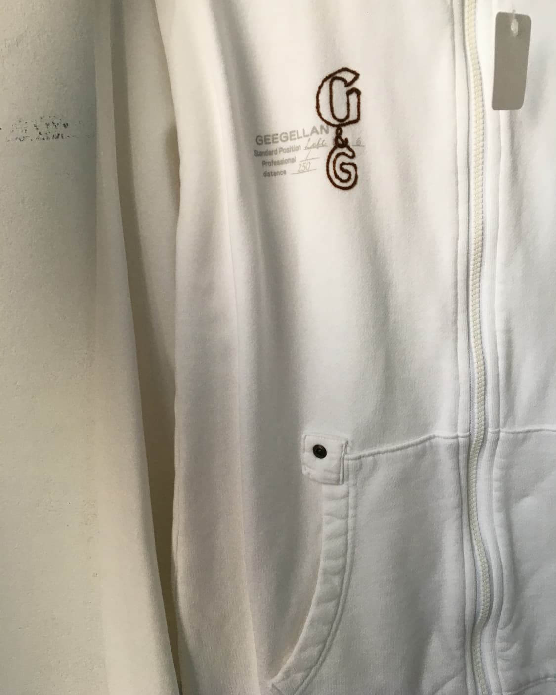 High neck cotton zip up 상품이미지3