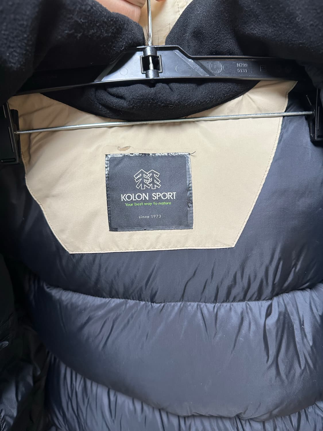 코오롱 안타티카 예전 버전  패딩 상품이미지5