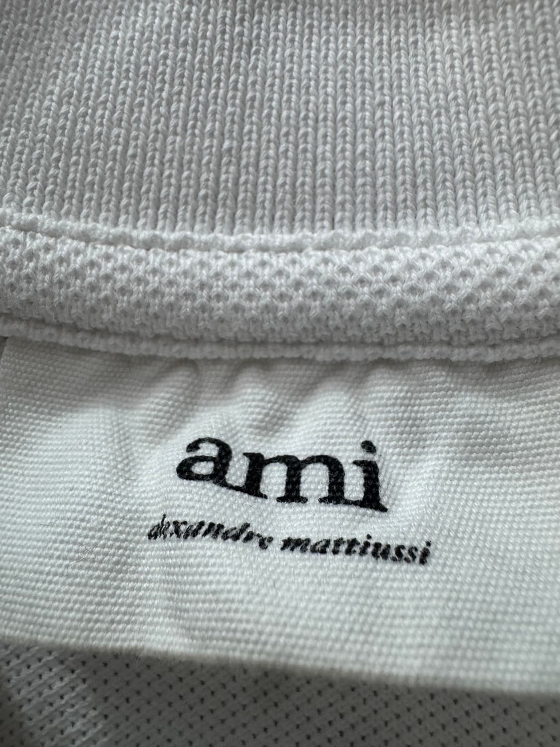 아미 로고자수 반팔 셔츠 M(남여공용) 상품이미지6