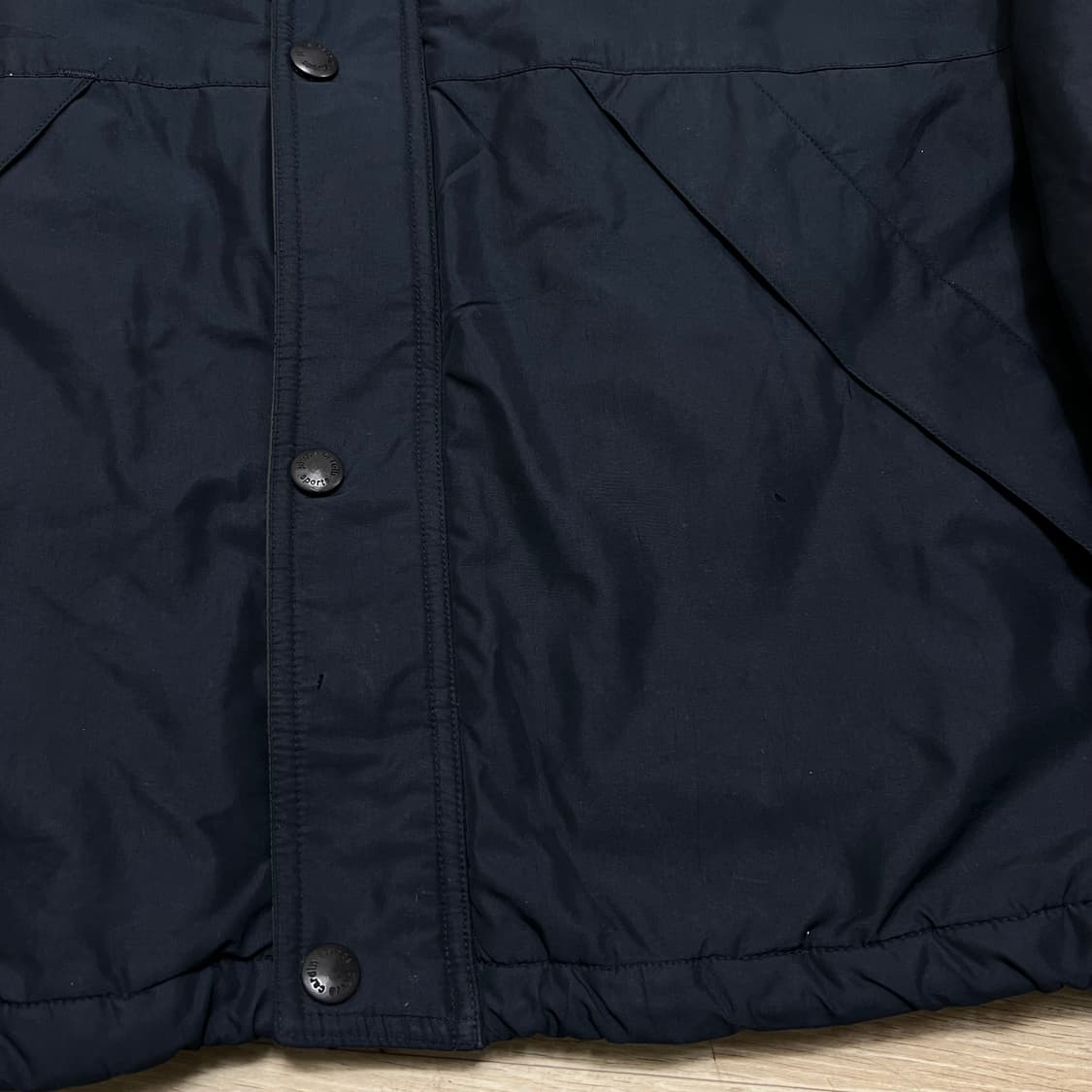 피에르 가르뎅 겨울용 하이넥 바람막이 점퍼 [네이비] M/95 상품이미지6