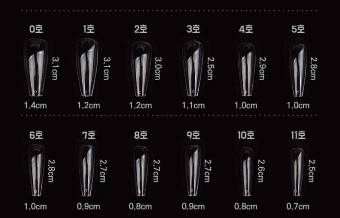 💗💝 수제네일팁 갸루 카와이 네일팁 ! 상품이미지3