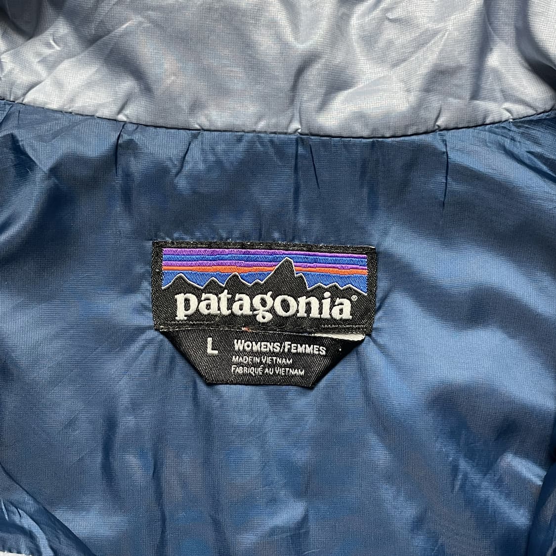 PATAGONIA 파타고니아 라이트블루 패딩 조끼 베스트 A00427 상품이미지10
