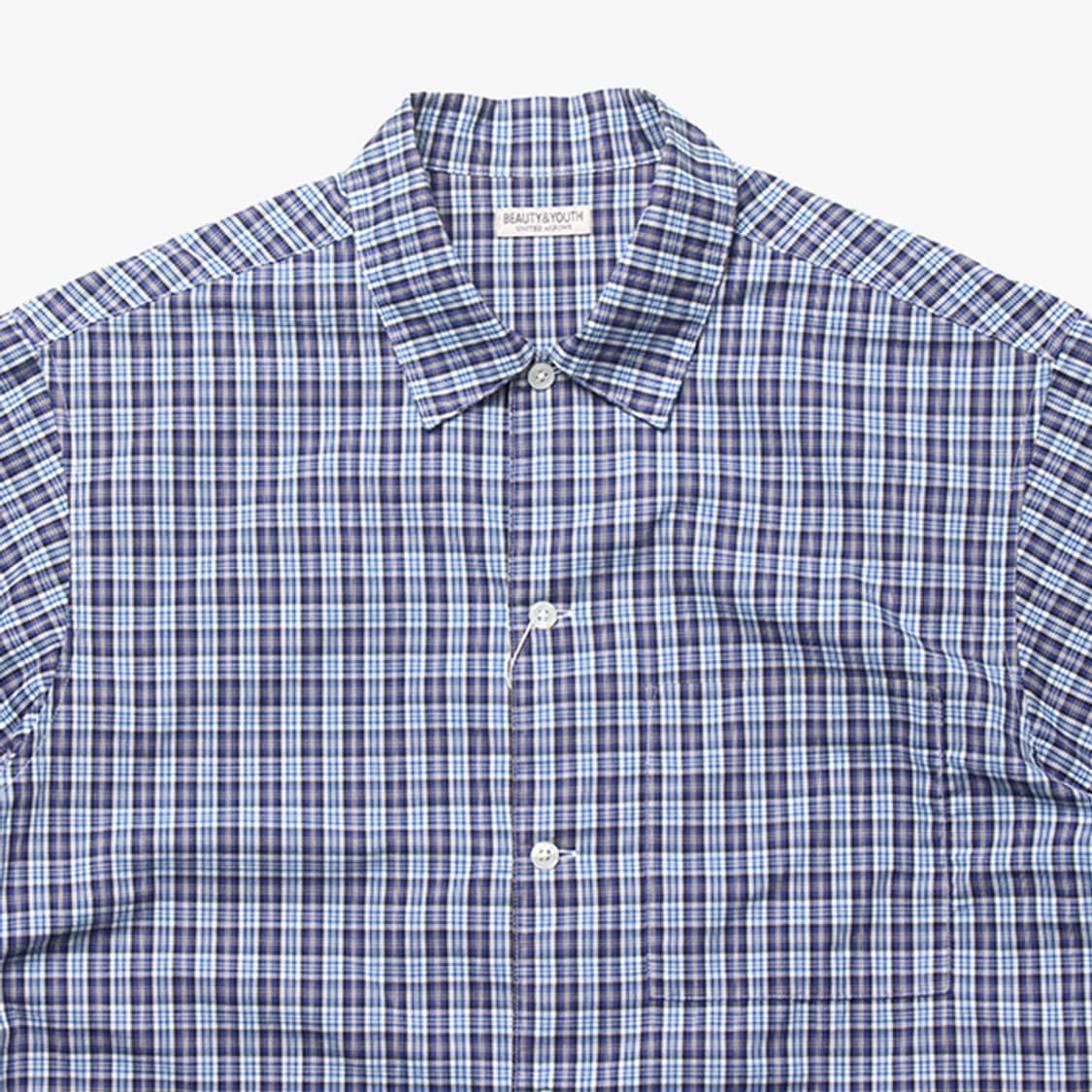  UNITED ARROWS "Check Half Shirts" 상품이미지2