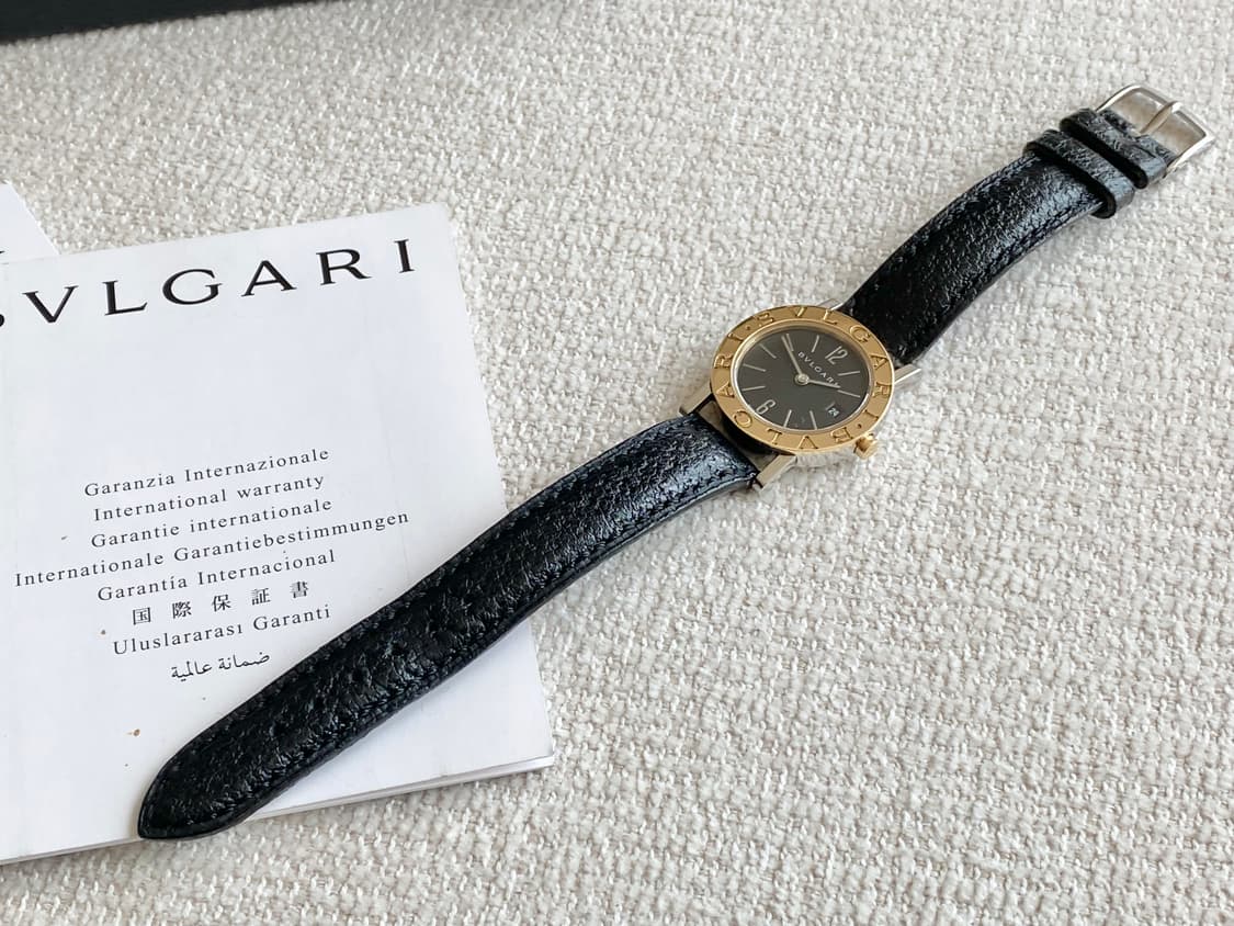 불가리 BB26SG 여성용 26mm 18K 콤비 쿼츠 상품이미지6