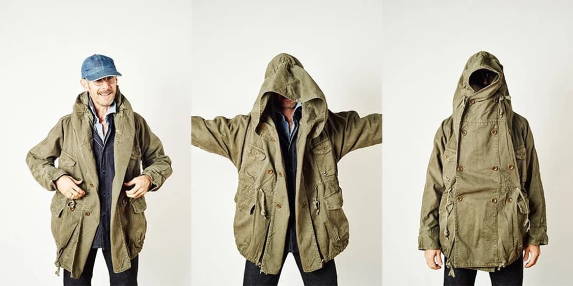 Kapital k.p.a.m wax cotton ring coat 상품이미지1