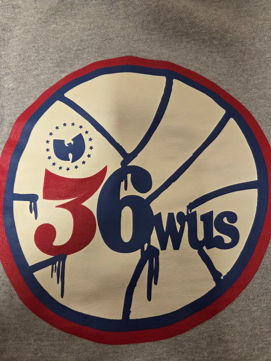 빈티지 00s 우탱클랜 76ers 후드 상품이미지3