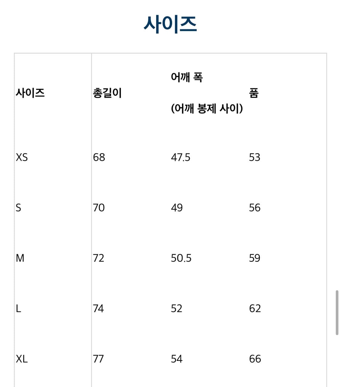 유니클로 네이비 코듀로이 워크자켓 L 상품이미지4