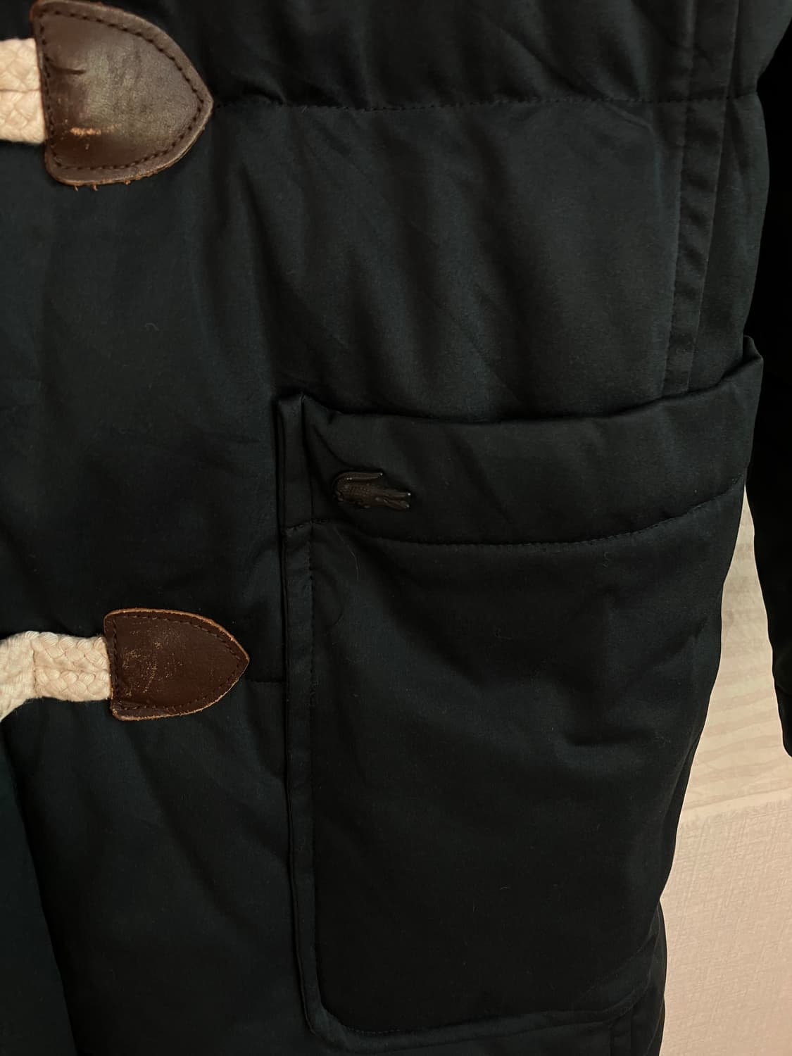 jpn vintage 라코스테 네이비 더플 롱패딩  상품이미지8