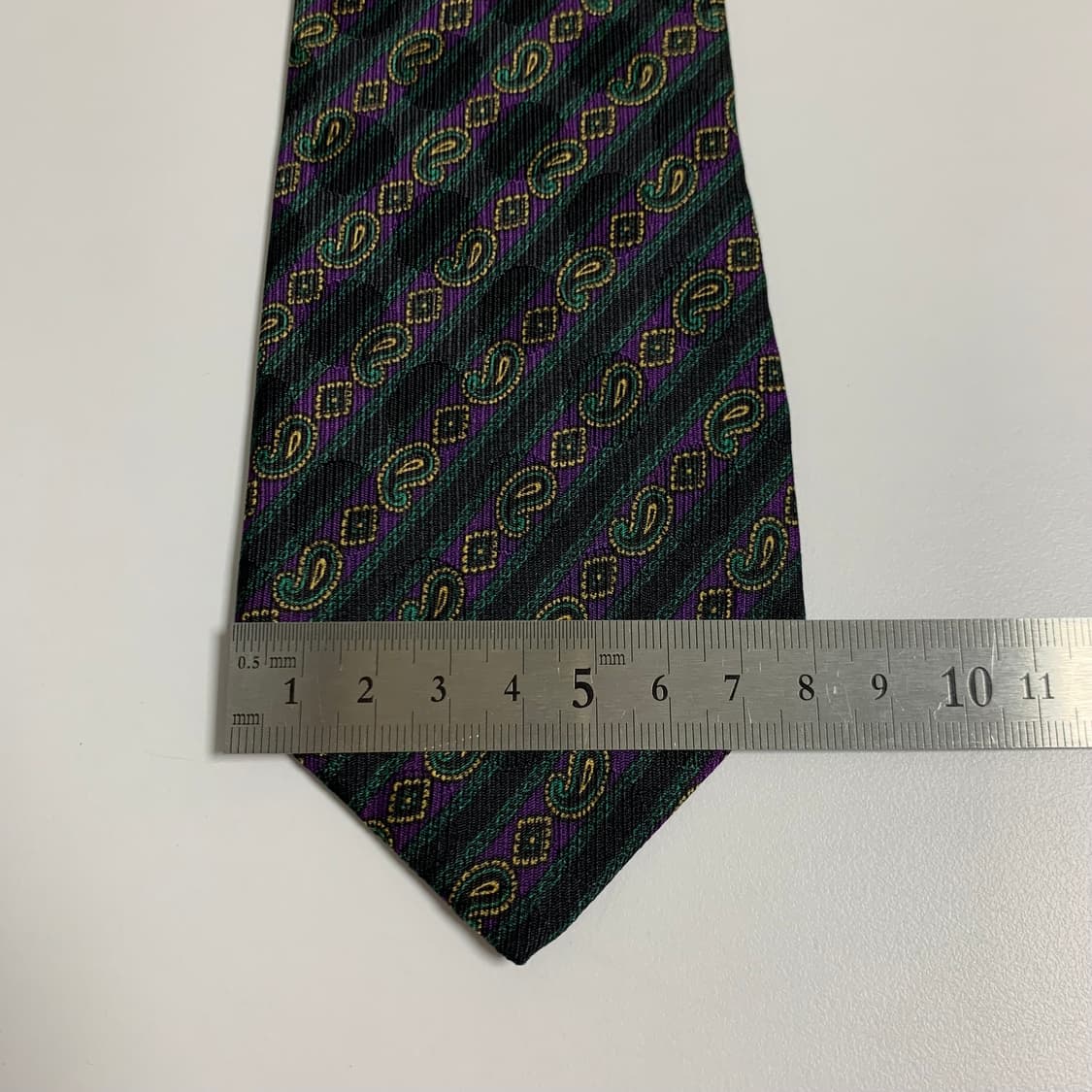 디올(Dior) 페이즐리 명품넥타이 100실크 A+등급 상품이미지10