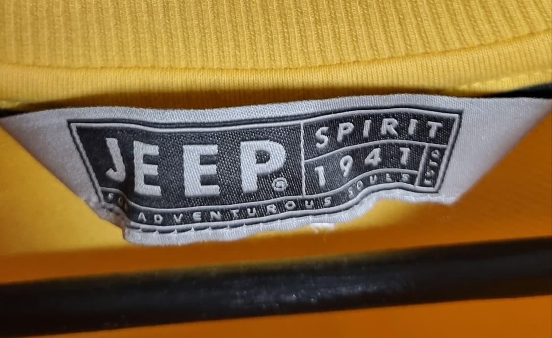 S ) JEEP 지프 옐로우 맨투맨 상품이미지3