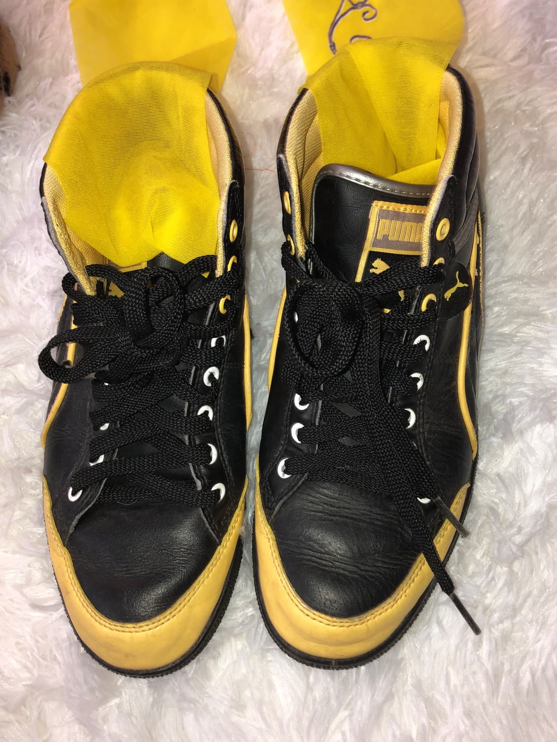 puma yellow silver shoes 상품이미지1