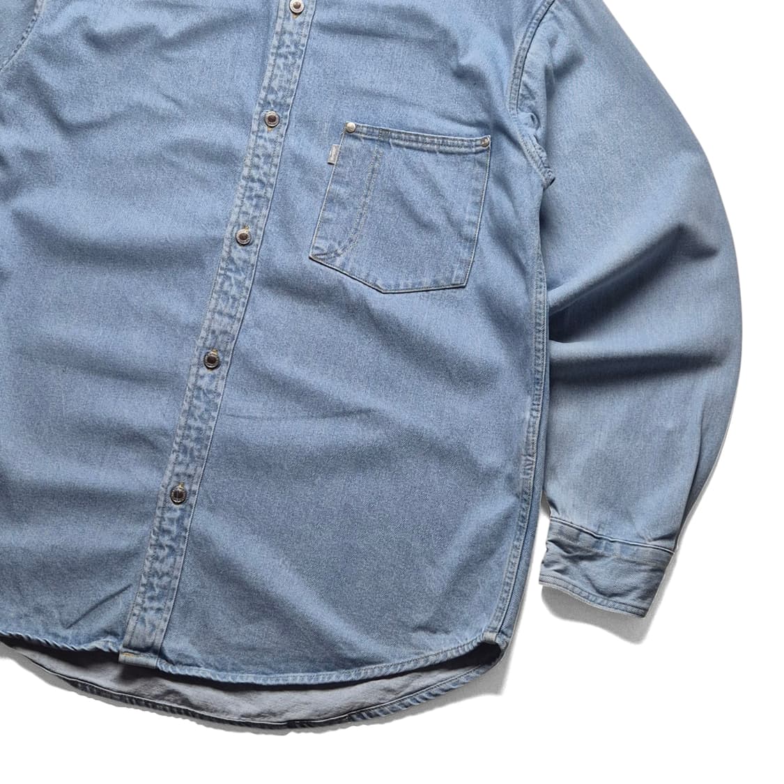 [S] 리바이스 실버탭 오버사이즈 데님셔츠 상품이미지4