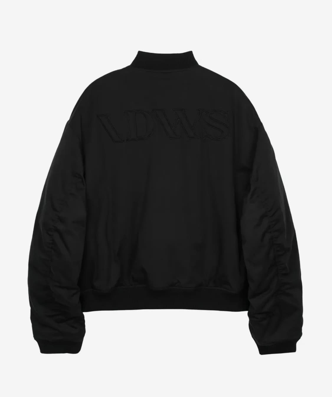 Circle Shirring Logo Ma-1 Black  상품이미지2