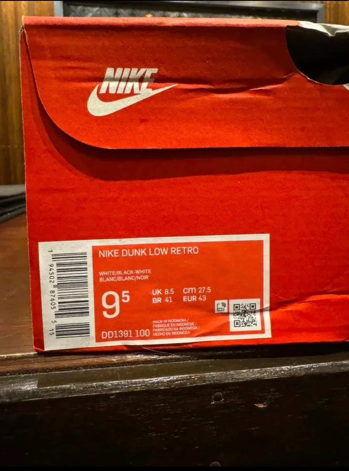 나이키 덩크 범고래 275 상품이미지2