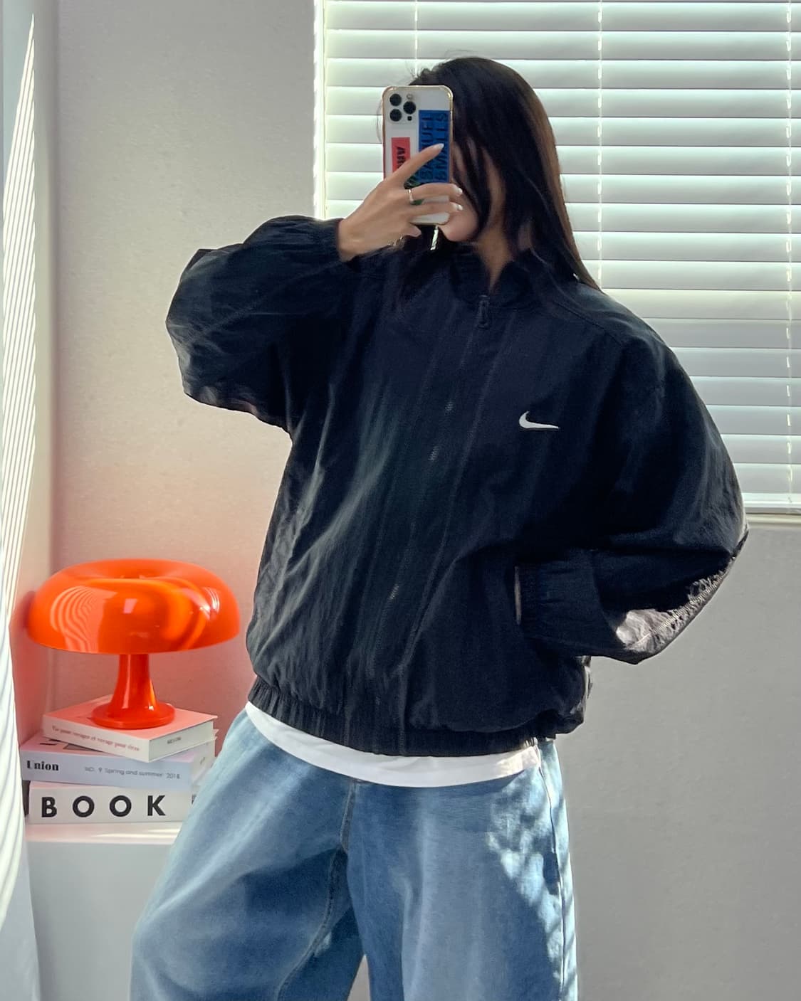 (L)90'S 나이키 바람막이-M1341 상품이미지1