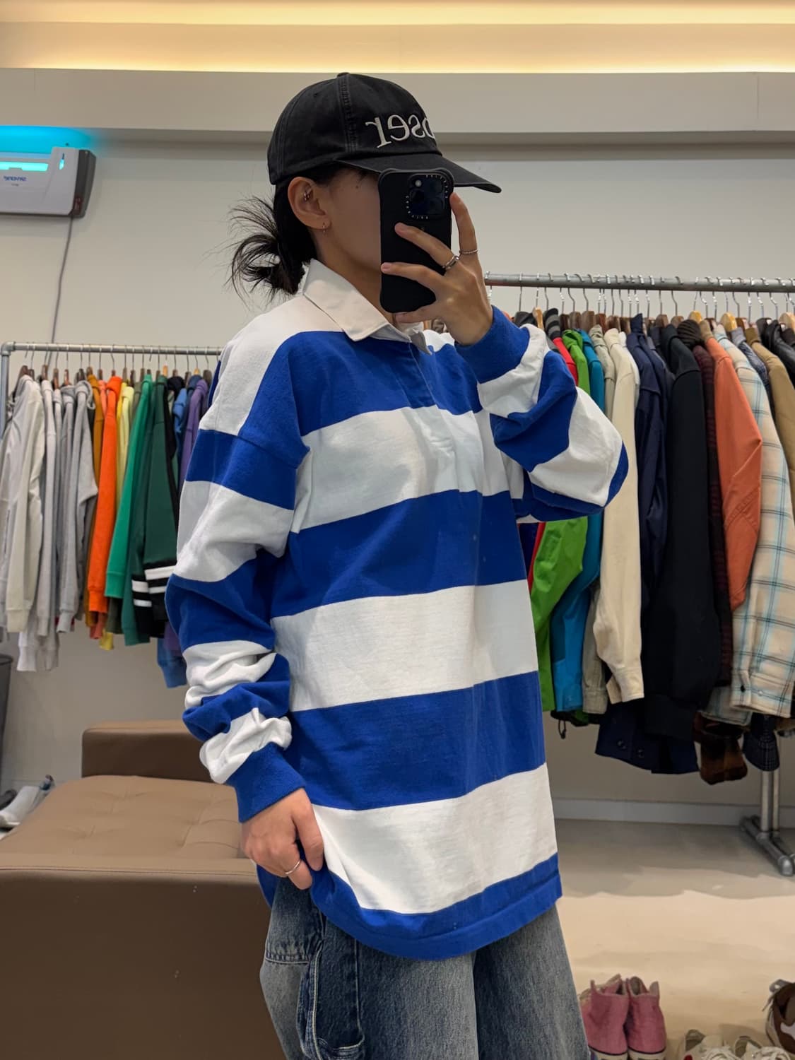 컬럼비아 니트 럭비티 상품이미지5