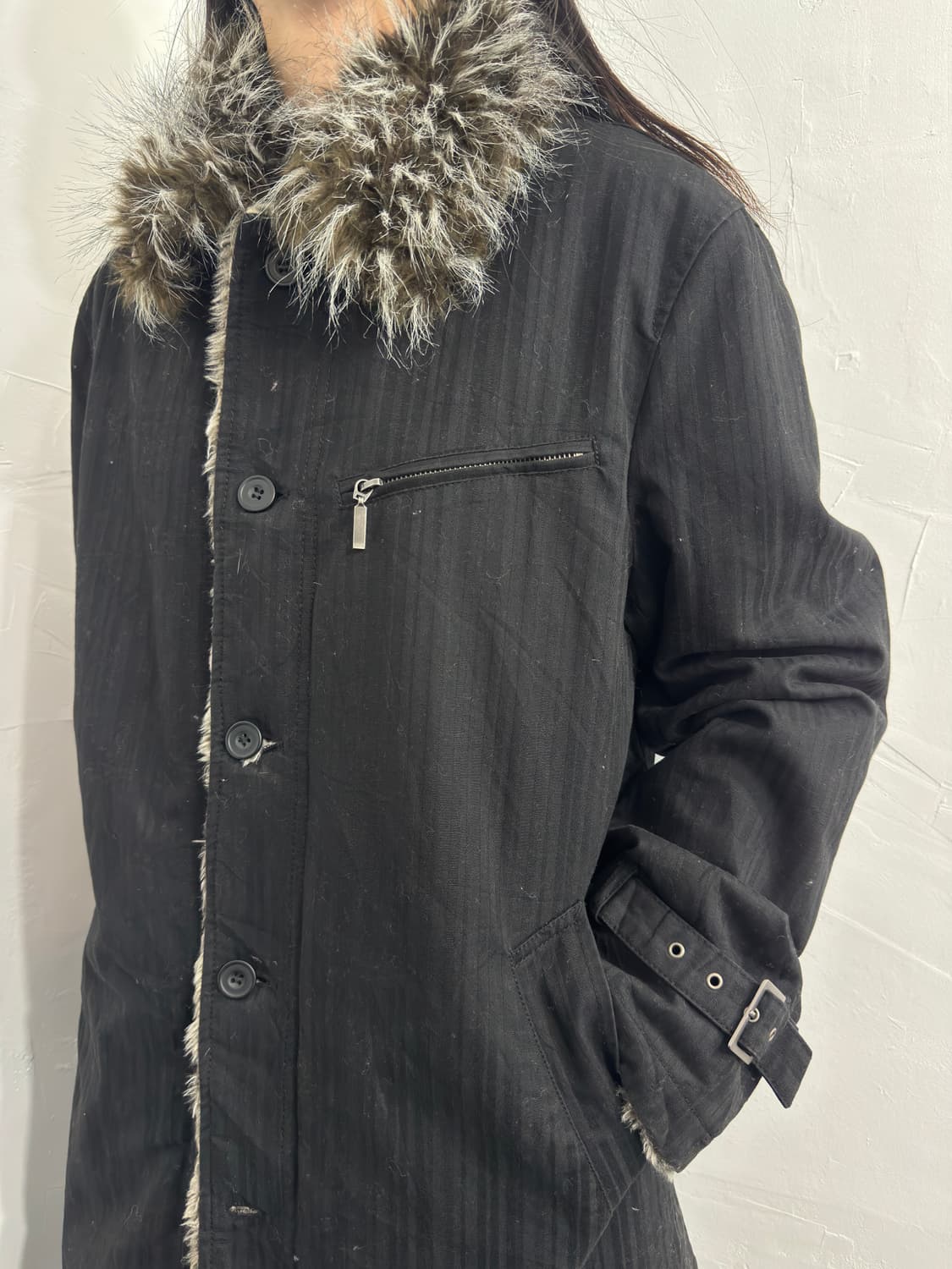 louis chavlon fur detail jacket 상품이미지3