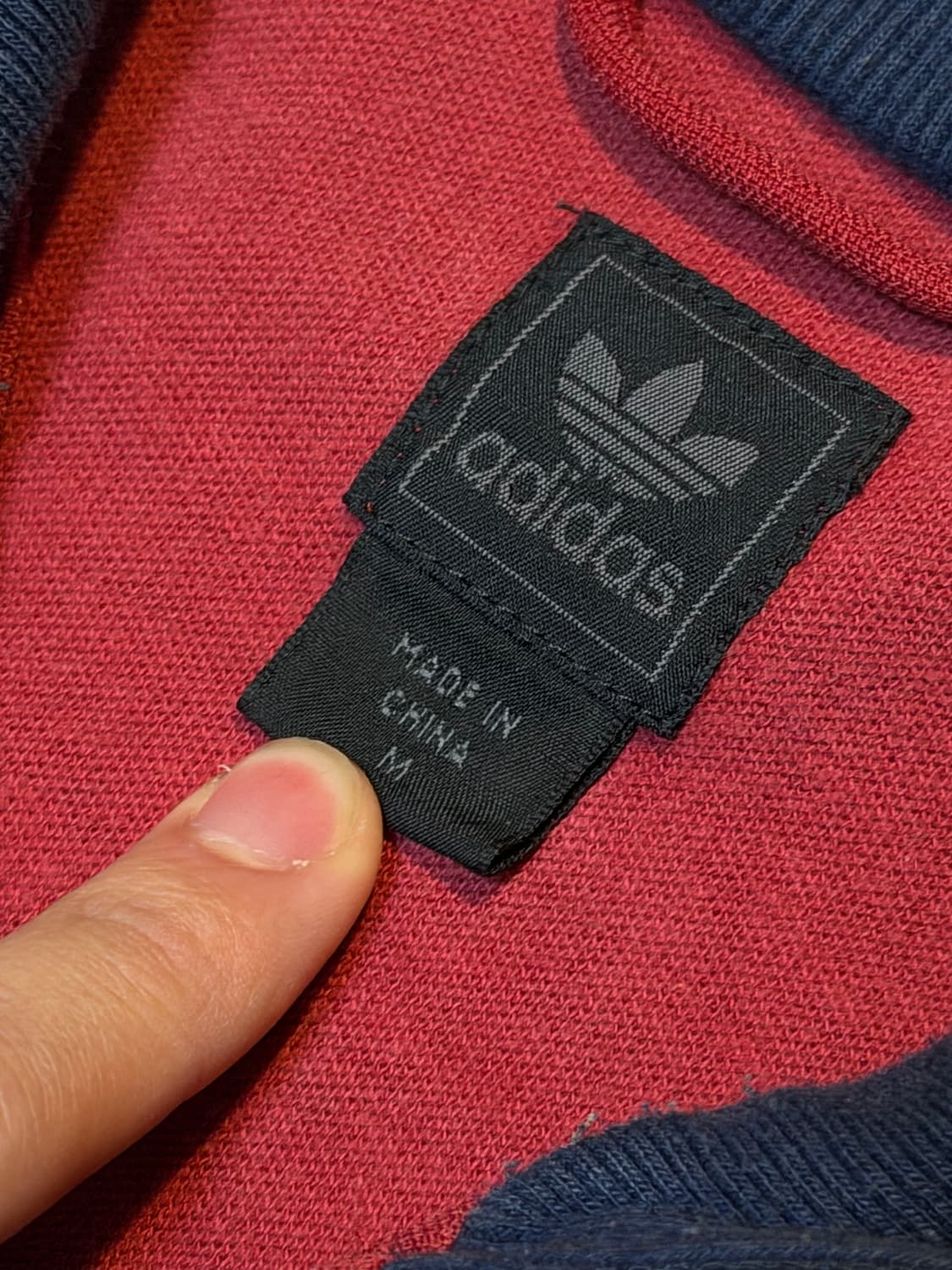 00s 아디다스 바르셀로나 버건디 트랙탑 져지 상품이미지4