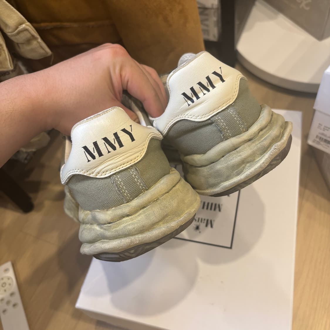 미하라 야스히로 블레이키 빈티지 카키 44 상품이미지5