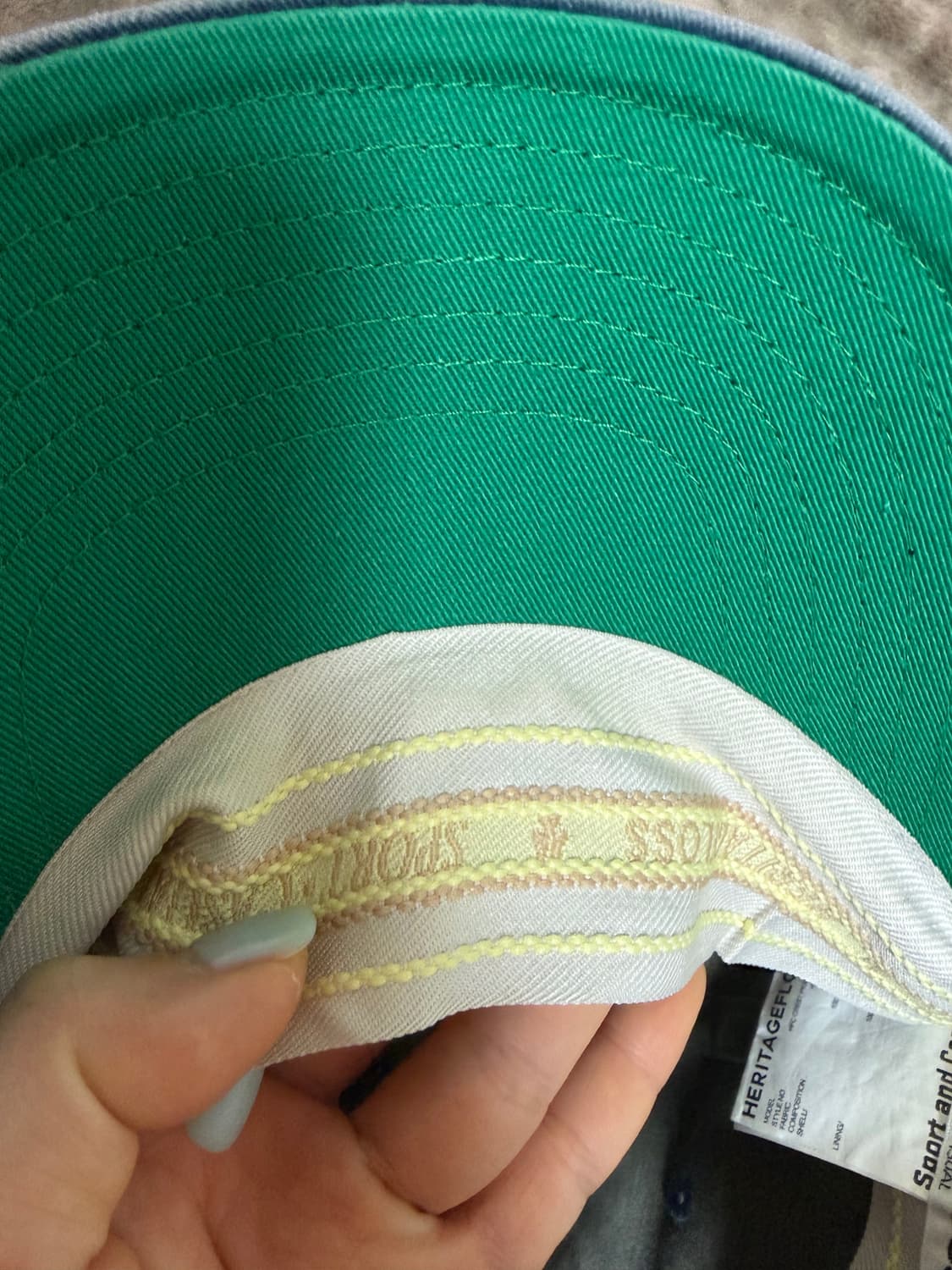 헤리티지 플로스 모자 상품이미지2