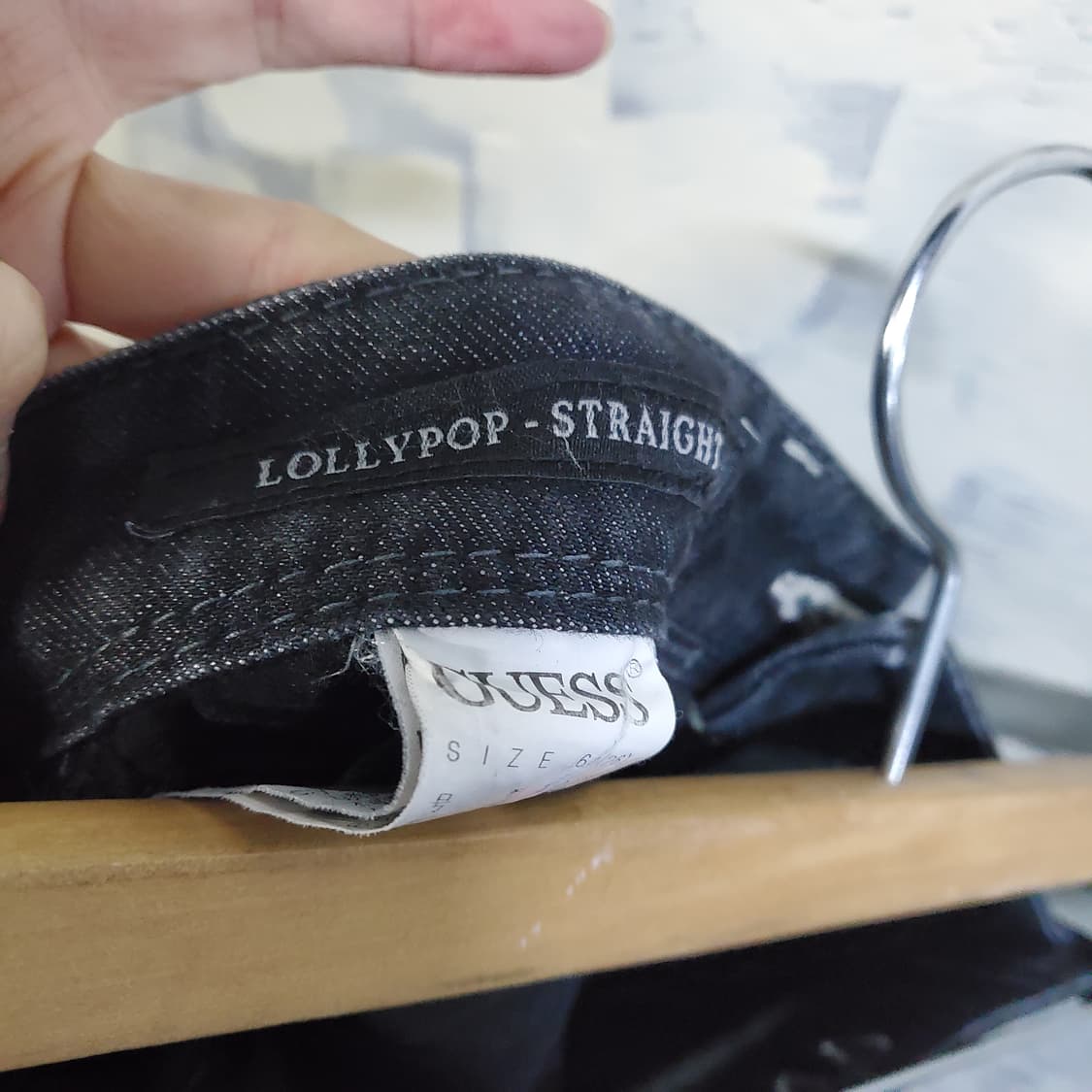 게스 진청 데님 청바지  상품이미지5