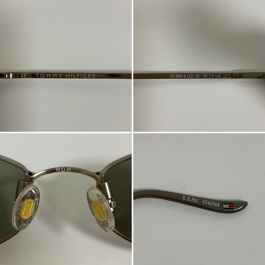 1992년 TOMMY HILFIGER 타미힐피거 선글라스&안경태 OG 상품이미지7