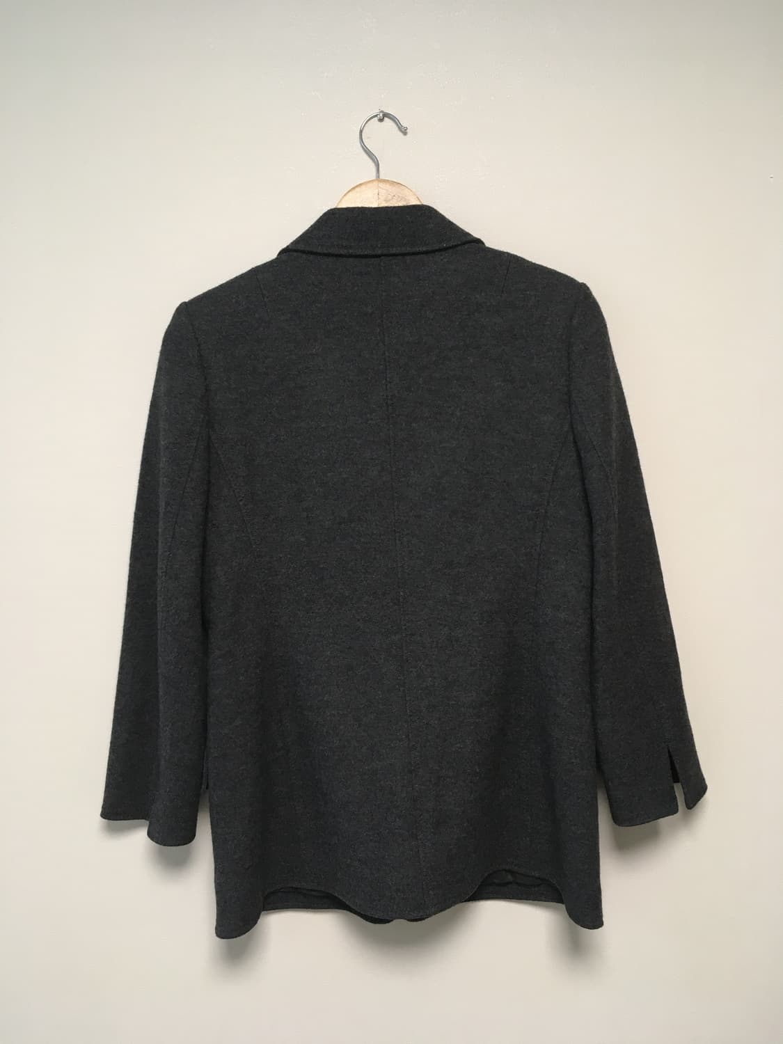 vintage wool blazer jacket charcoal 상품이미지7