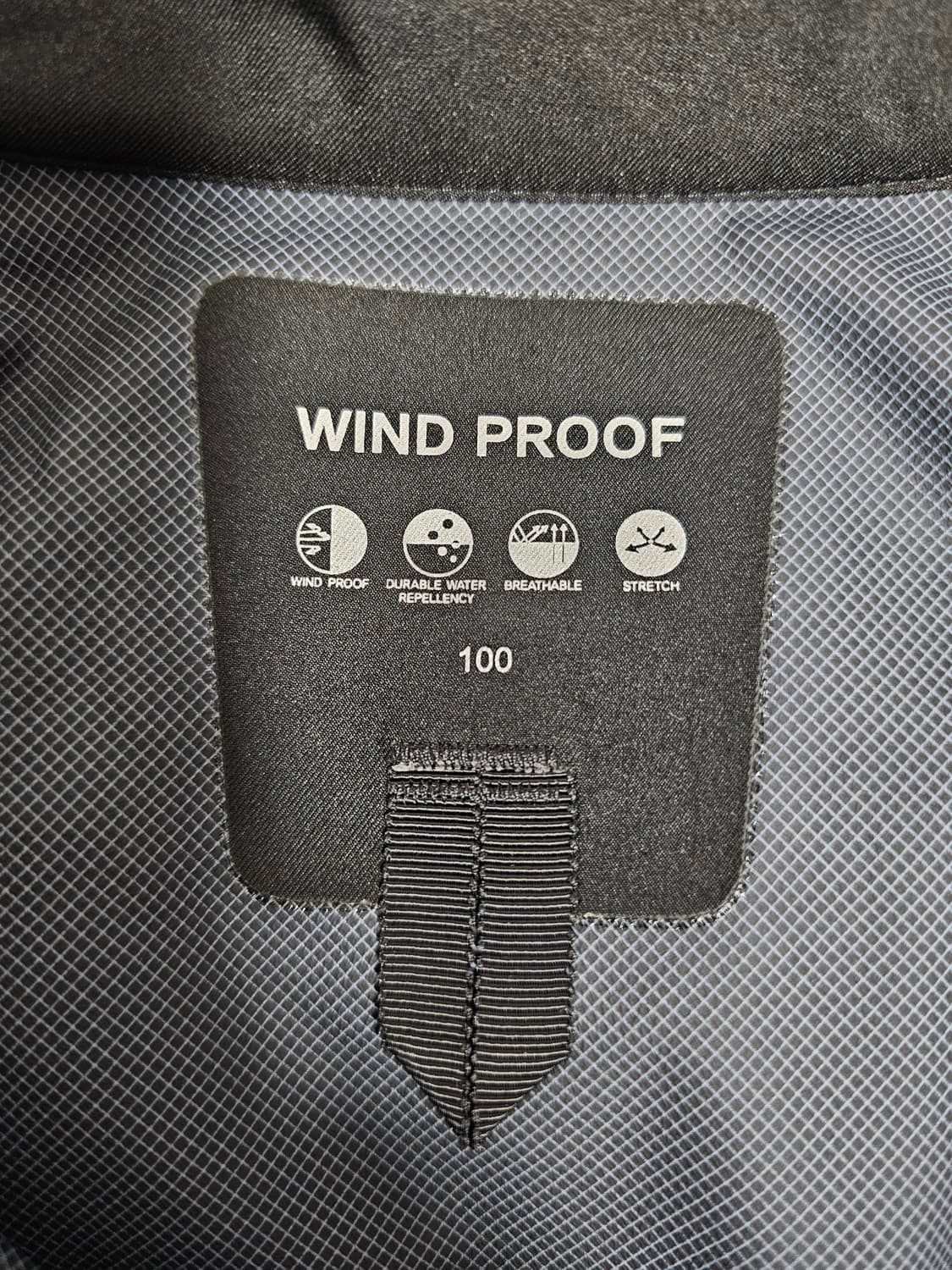 PING 핑 골프 바람막이 후드 블랙 자켓 100 상품이미지3