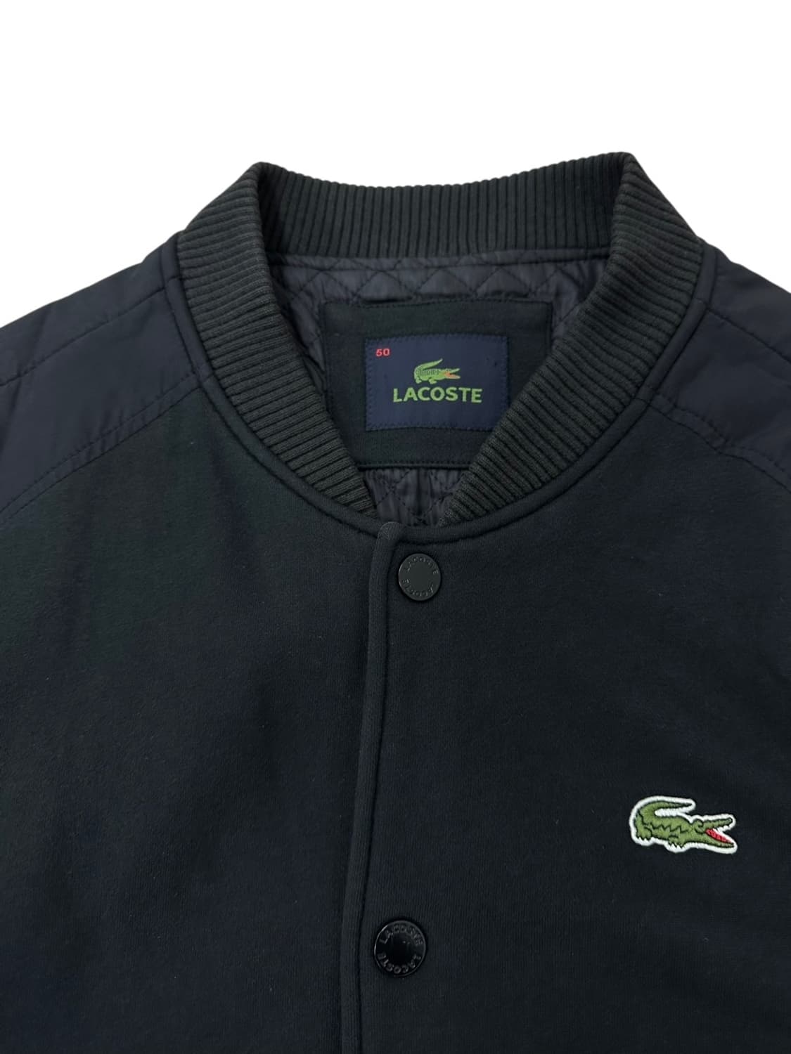 라코스테 누빔 스타디움자켓 블랙 (L,50)  상품이미지3