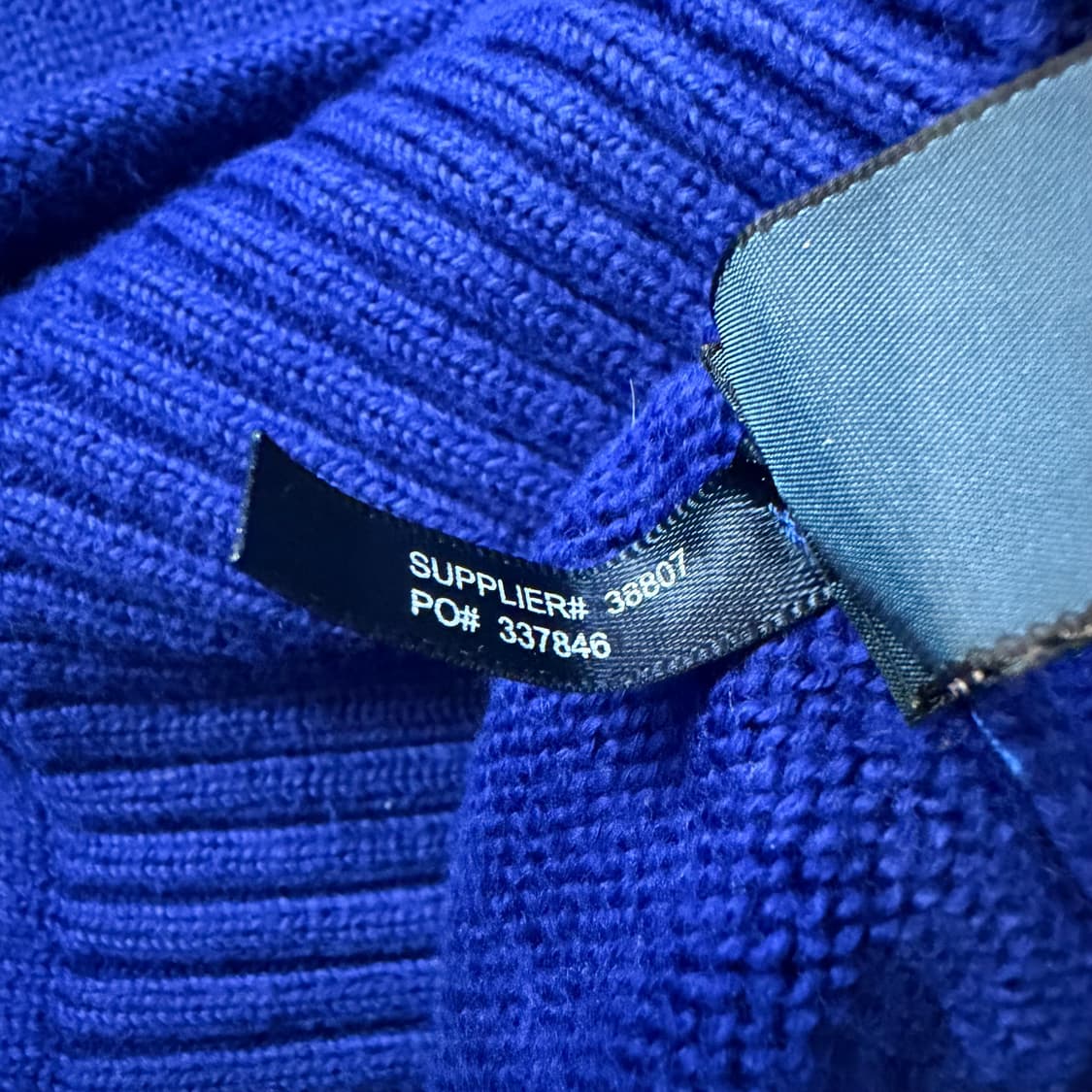 폴로 랄프로렌 딥블루 하프집업 니트 상품이미지5