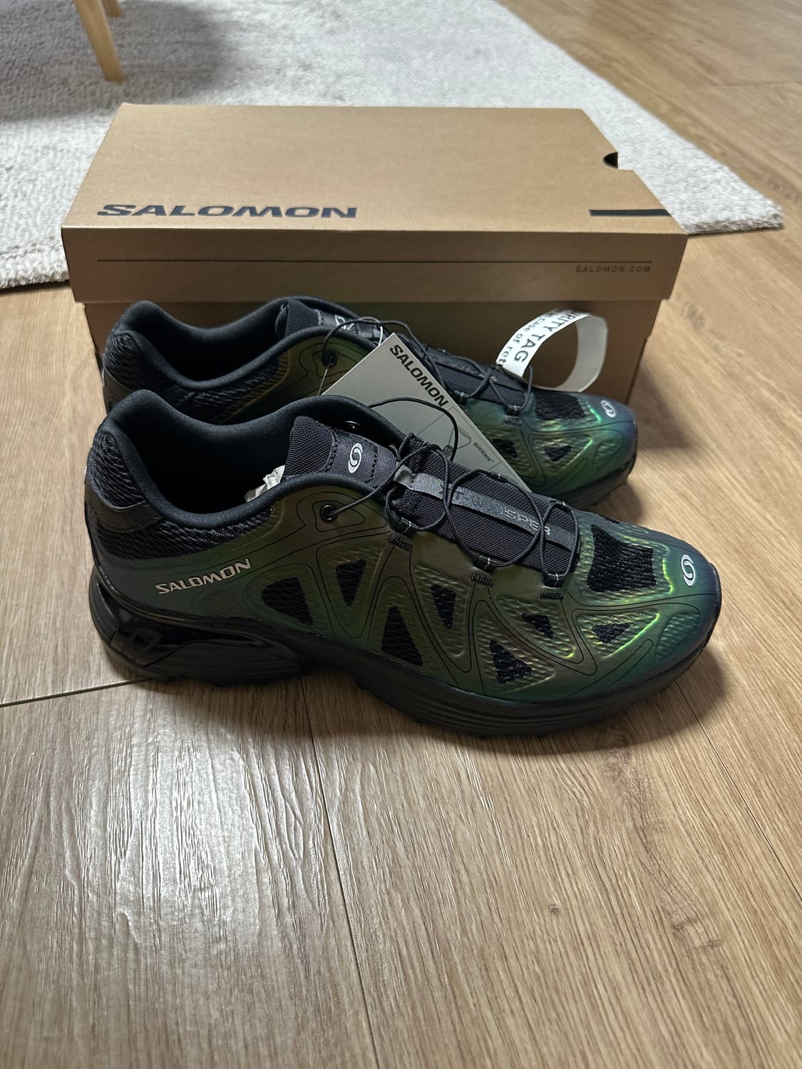 [280] 살로몬 XT-위스퍼 보이드 블랙 실버 메탈릭 새상품 상품이미지3