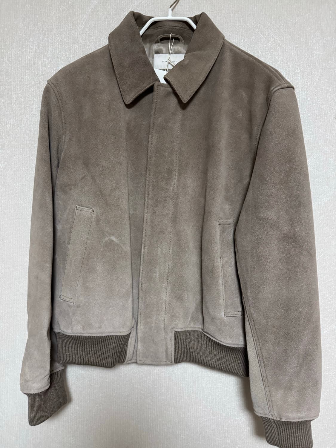 자라 가죽 자켓 Origins 스웨이드 가죽 레더 자켓 점퍼 L 상품이미지3