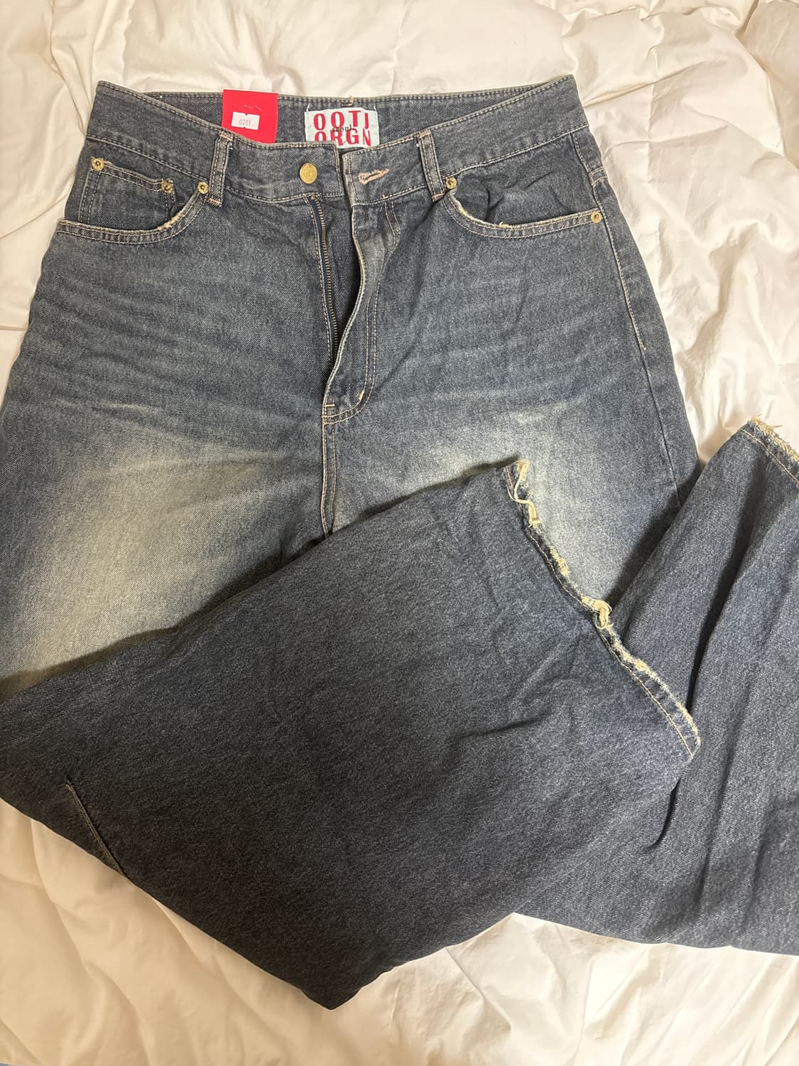 OOTJ 바토 빈티지 백 데님 팬츠 상품이미지3