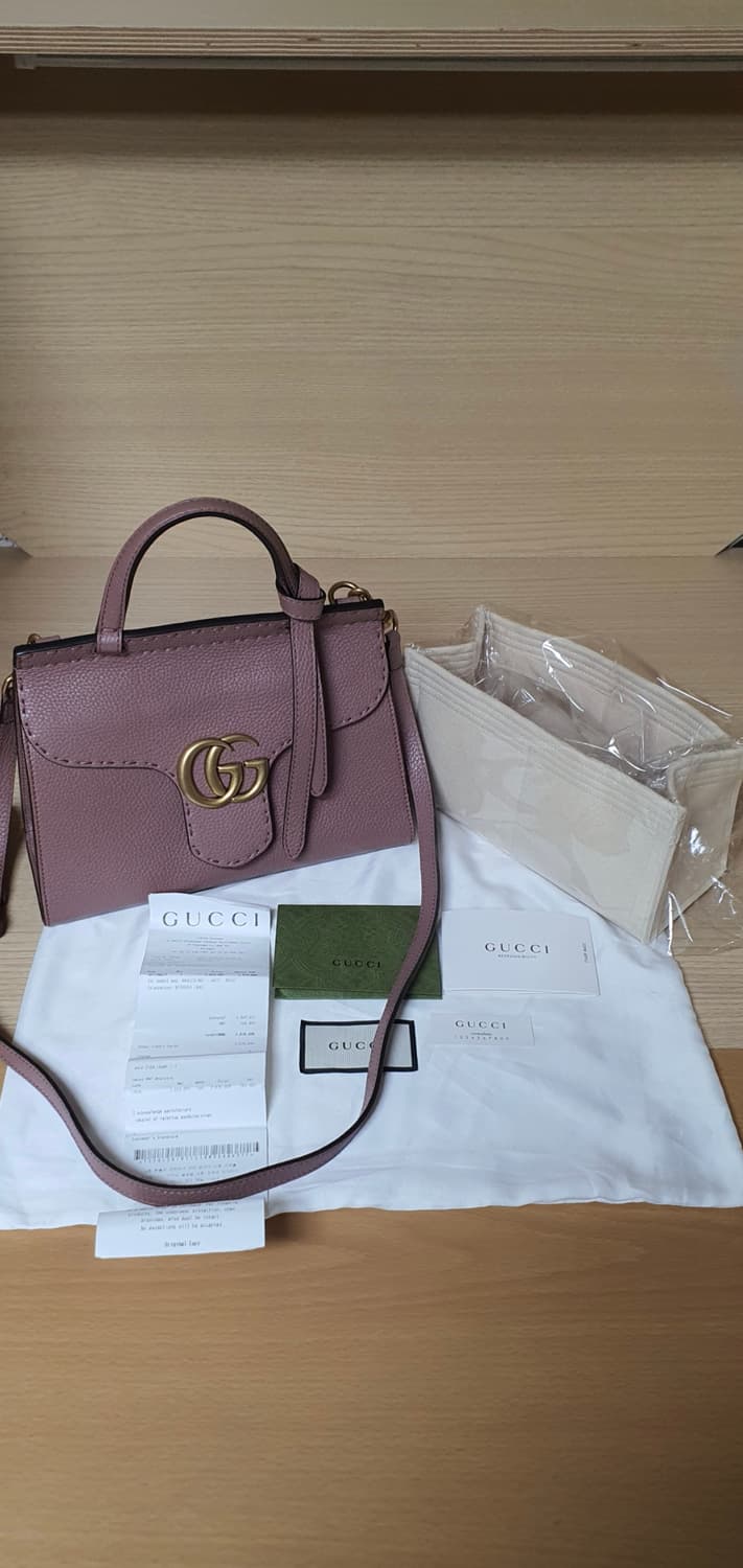 (미사용)구찌 크로스백/탑핸들 미니백 새상품급 정품(영수증O) 상품이미지1