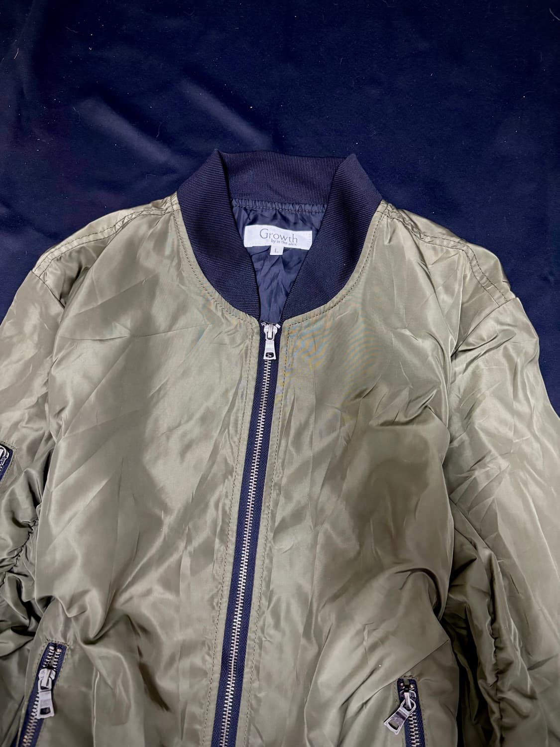 [IN THE ATTIC] Khaki shirring Detail Jac 상품이미지5