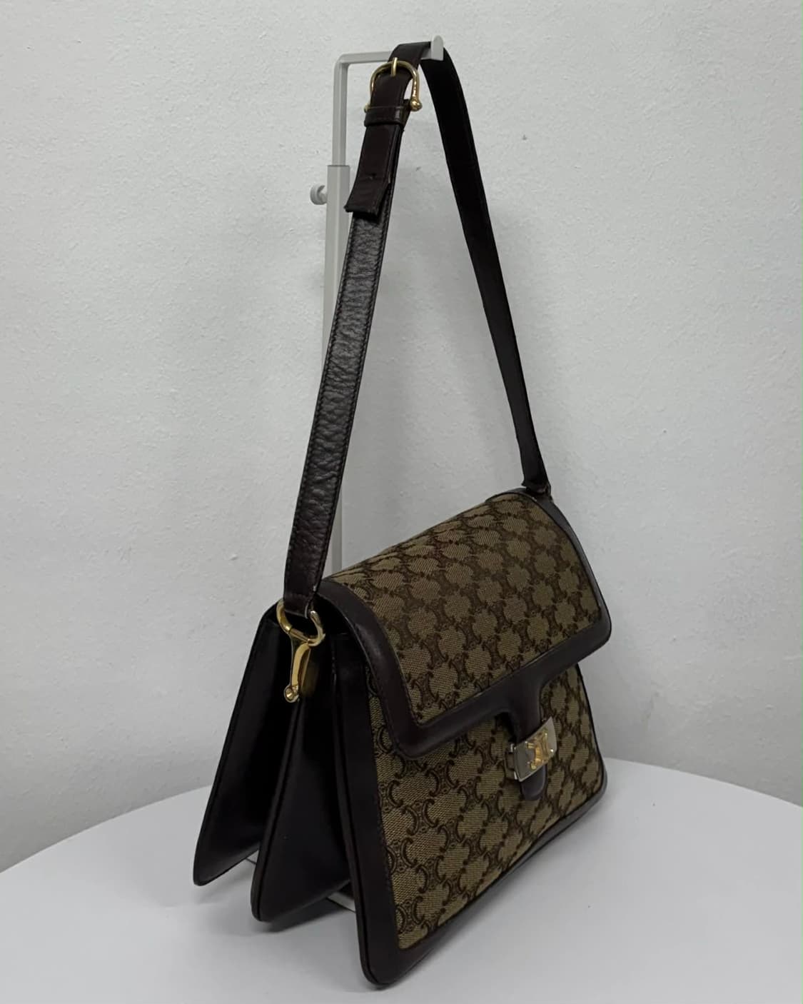 셀린느 빈티지 트리오페 마카담 숄더 토트백 상품이미지2