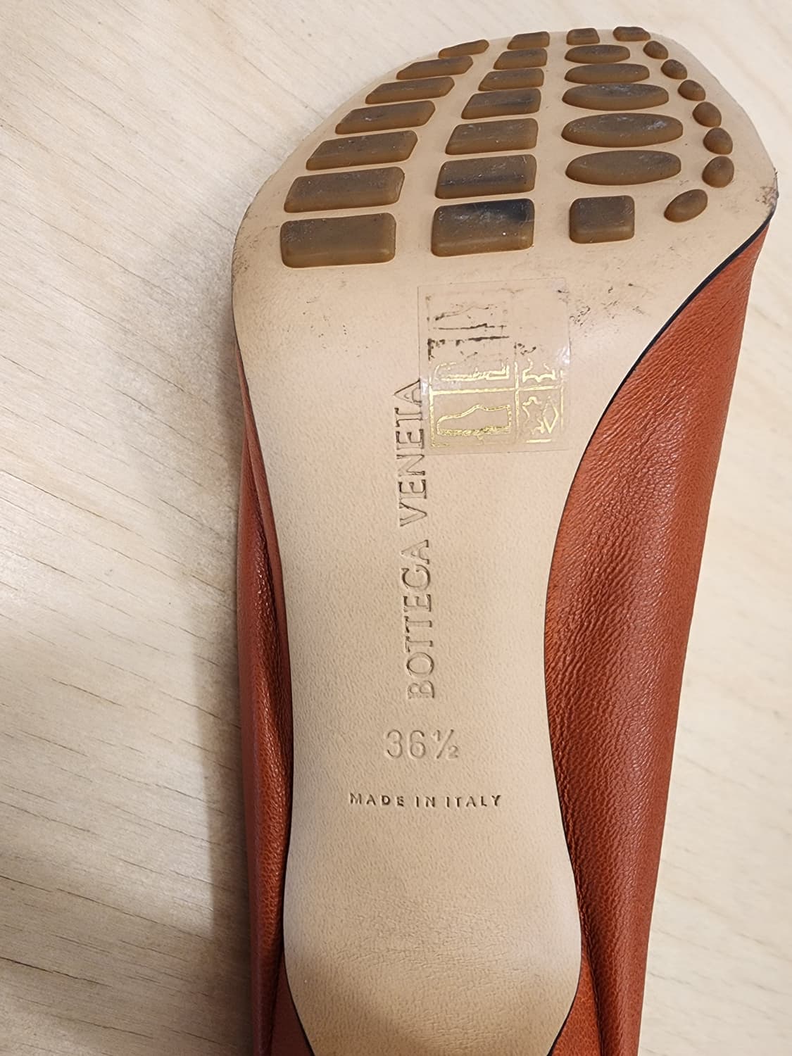 보테가베네타 슬리퍼 브라운 36.5 상품이미지7