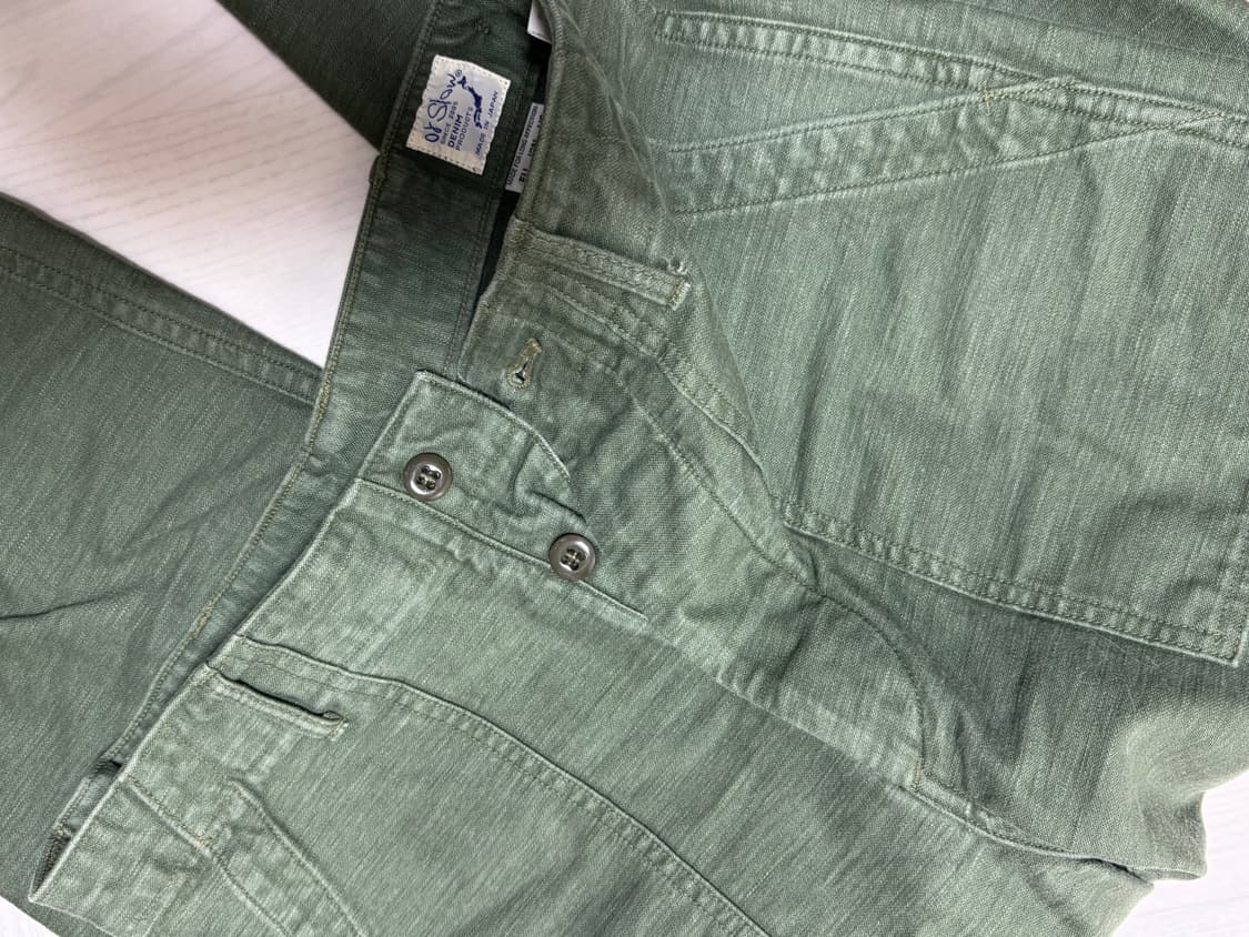 Orslow 오어슬로우 오리지널 레귤러 퍼티그팬츠 2 size  상품이미지4