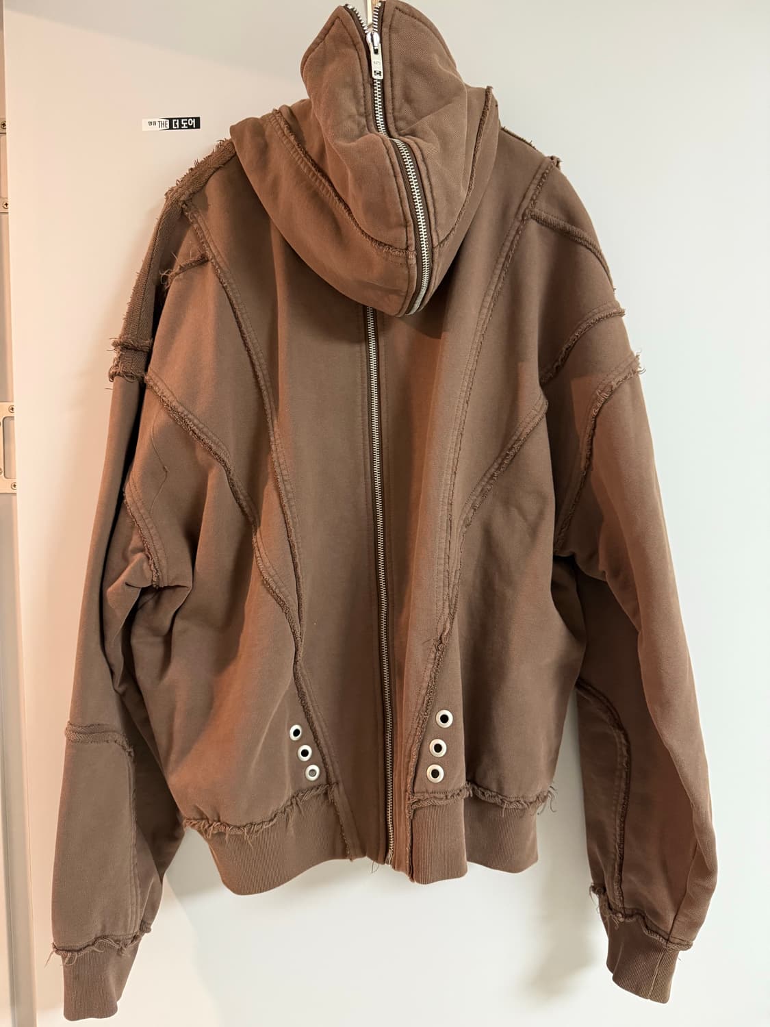 personsoul 후드집업 브라운 상품이미지2