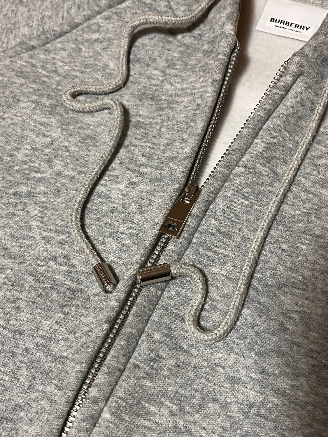 버버리 체크 후드집업 상품이미지4