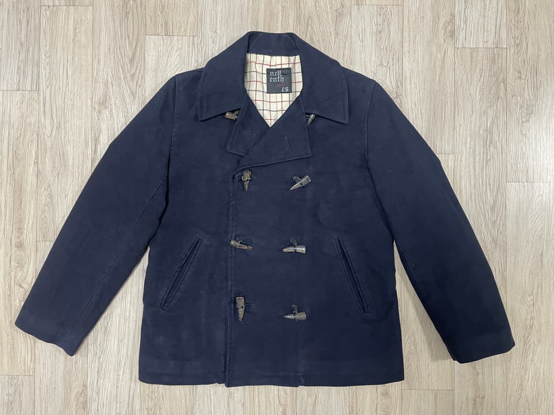 95~100) 네펜데스 몰스킨 네이비 더블자켓(영국제)RRL&LVC&폴로 상품이미지1