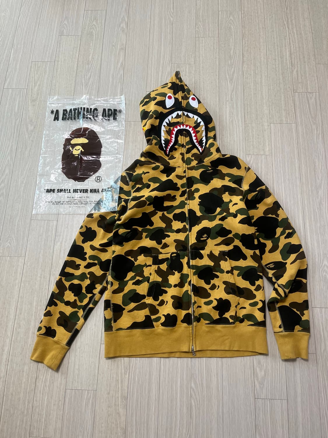 베이프 후드집업 황계 상품이미지1