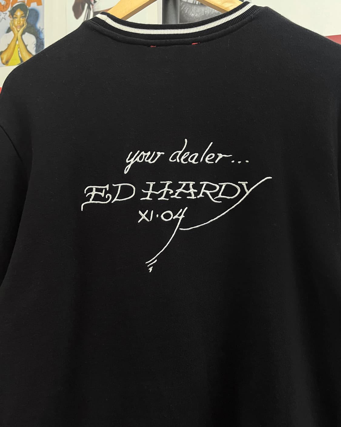 에드하디 00s 그래픽 스웻 맨투맨 상품이미지8