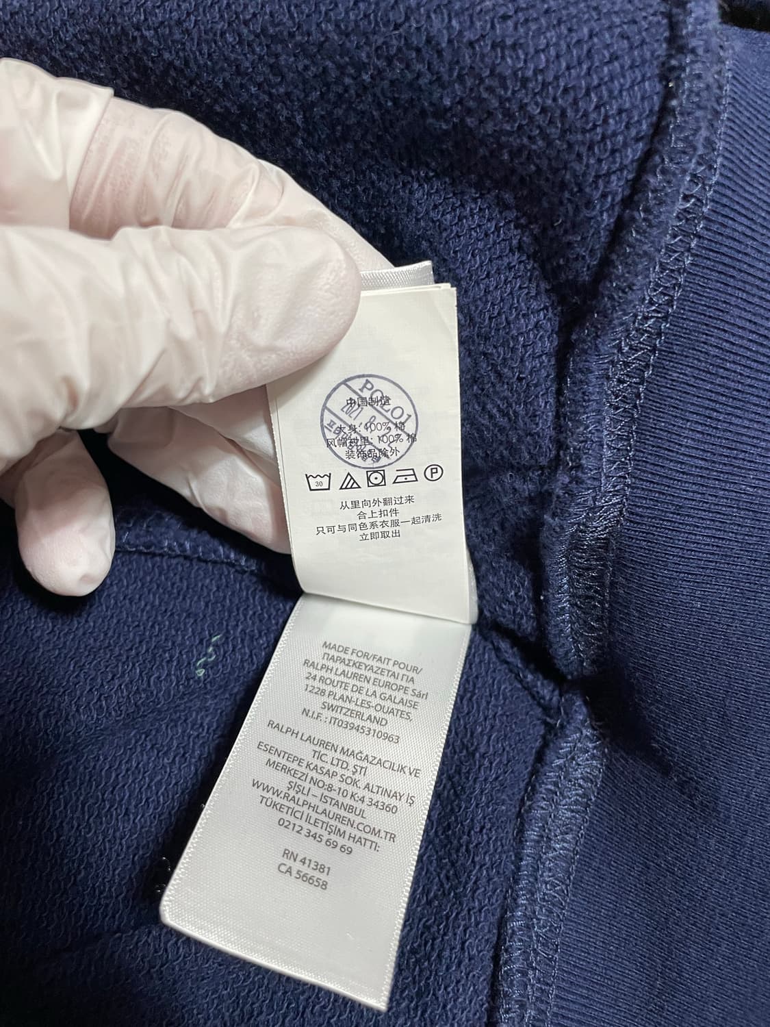 폴로 랄프로렌 빅포니 성조기 후드집업 상품이미지4